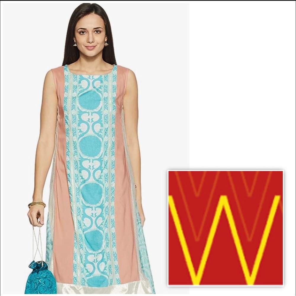 W for Women's Straight Kurta